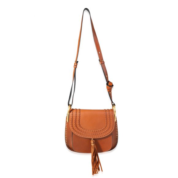Chloe Caramel Smooth Leather Whipstitch Hudson Bag - Picture 5 of 9